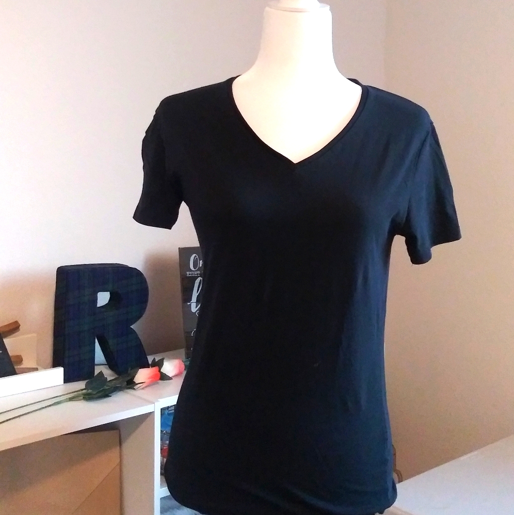 Zara Basic Black Tee
